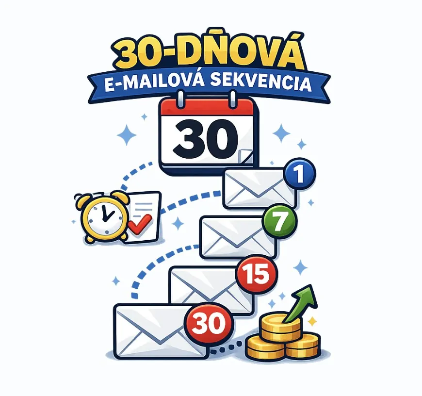 Bonus: Kompletná 30-dňová emailová sekvencia